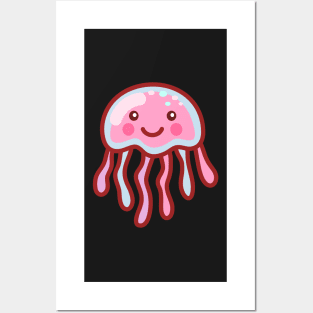 Cotton Candy Jellyfish Posters and Art